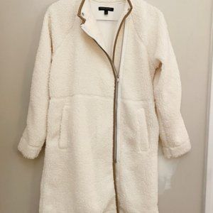 Banana Republic factory cream sherpa jacket